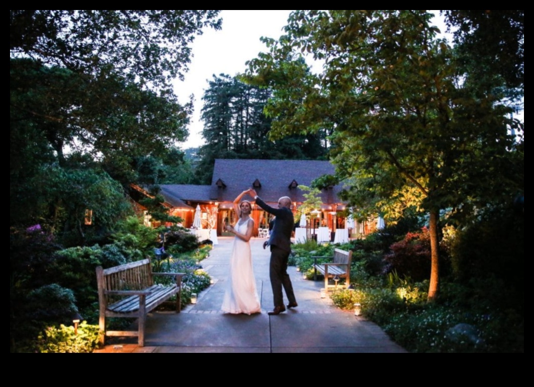 How do landscapes influence the design of outdoor wedding photography sessions?