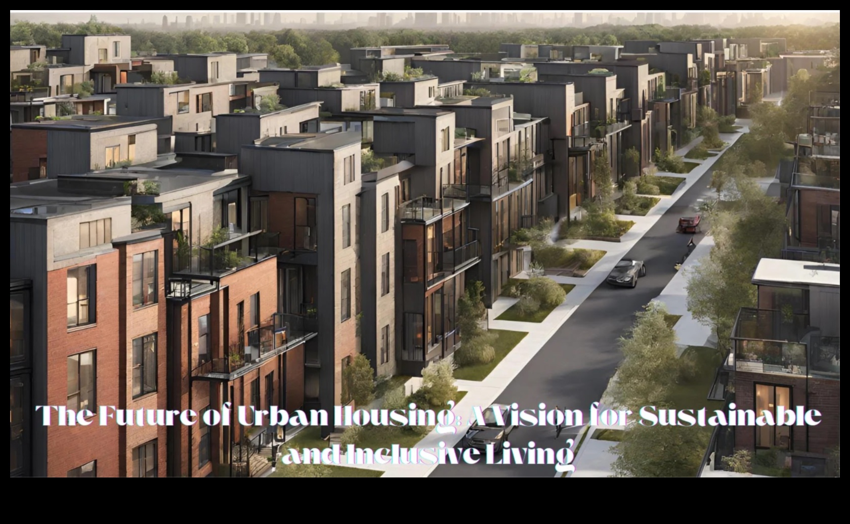 How do urban landscapes impact the availability of affordable housing?