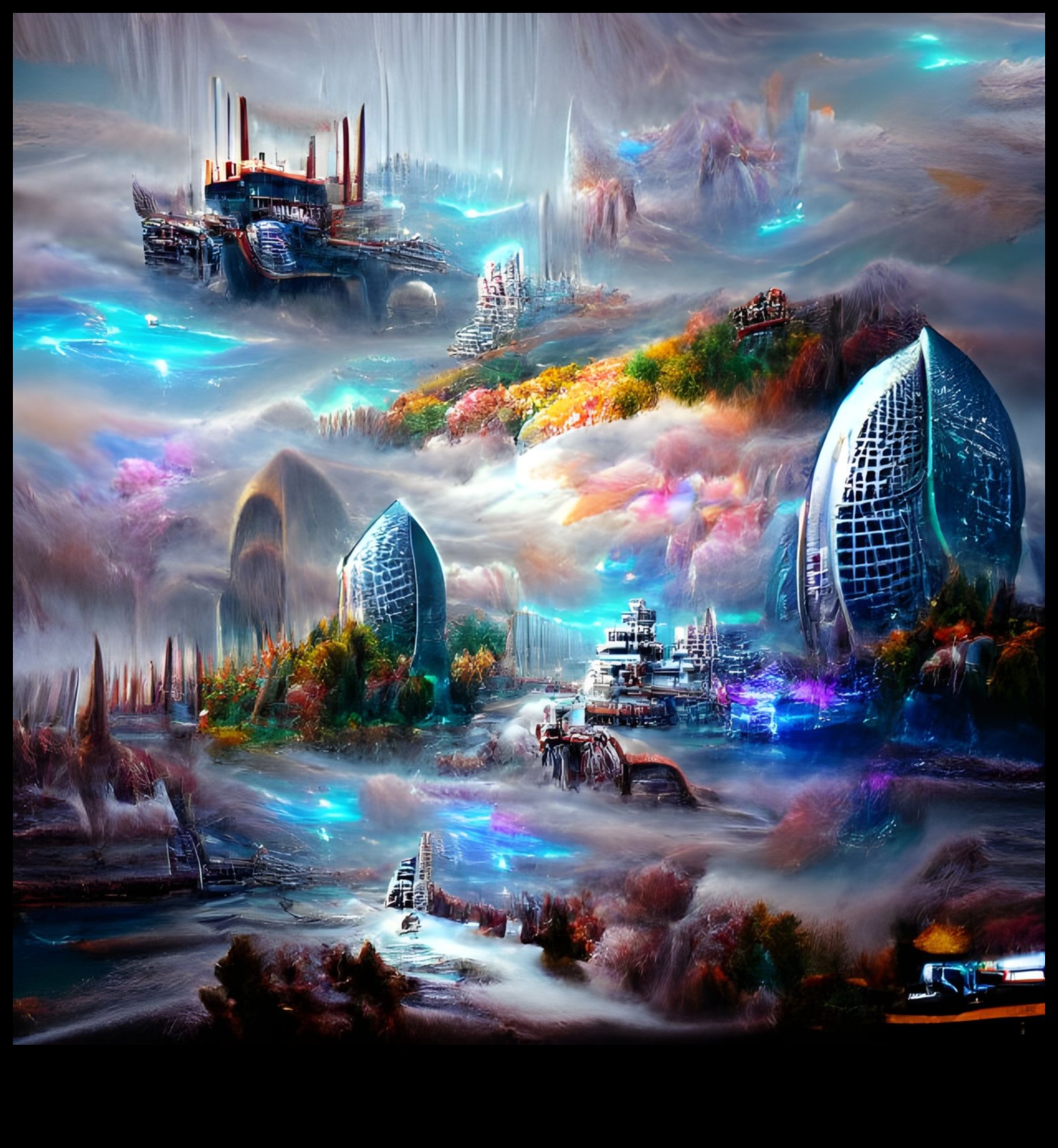 Pixels and Poetry: Computer-Generated Landscapes Explored