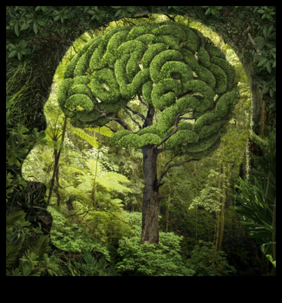 How do landscapes influence the mental well-being of individuals?