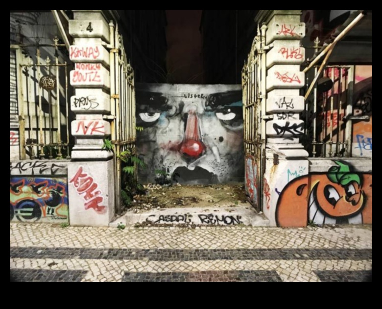 What is the significance of urban street art in shaping city landscapes?