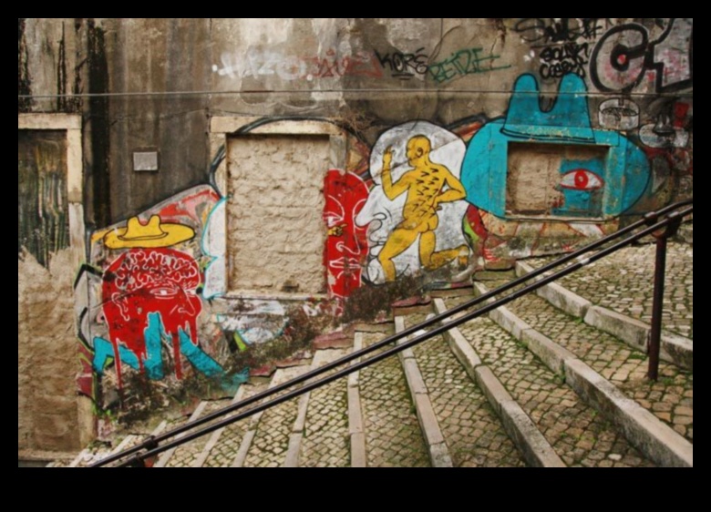 What is the significance of urban street art in shaping city landscapes?