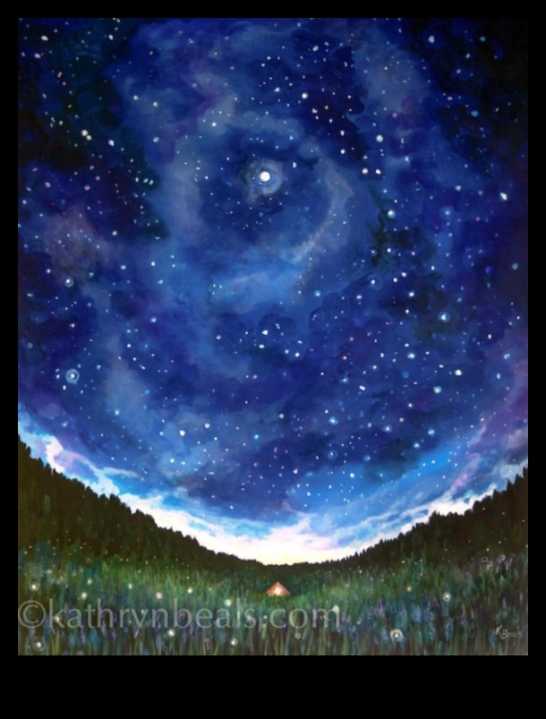 The Night Sky A Canvas of Stars 1