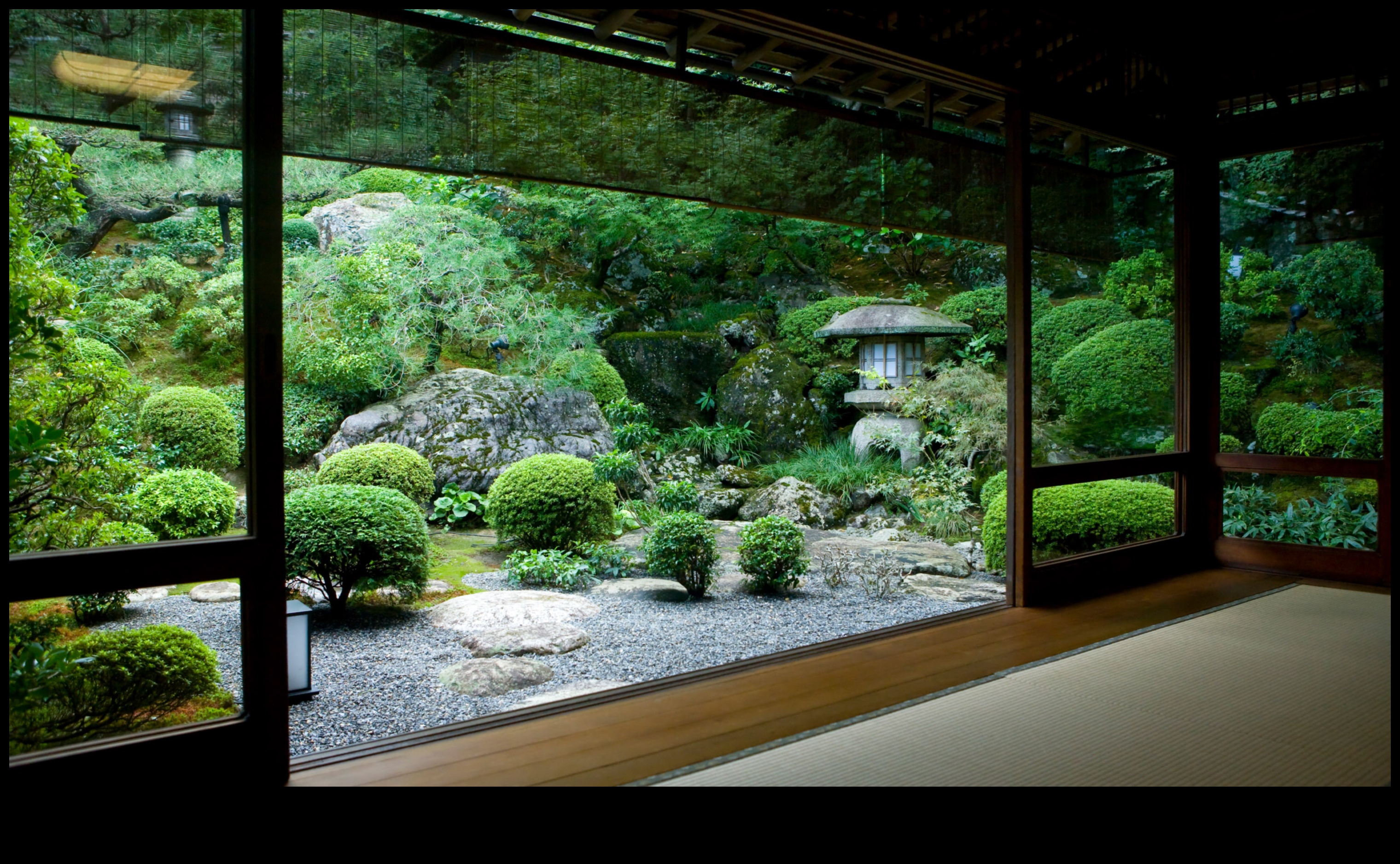 Gentle Mosses and Stone Paths: Japanese Garden Zen