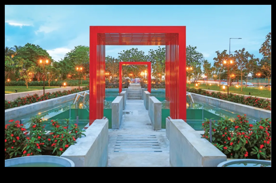 What role do urban forests play in enhancing city landscapes?