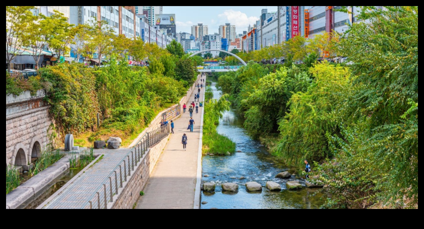 What role do urban forests play in enhancing city landscapes?
