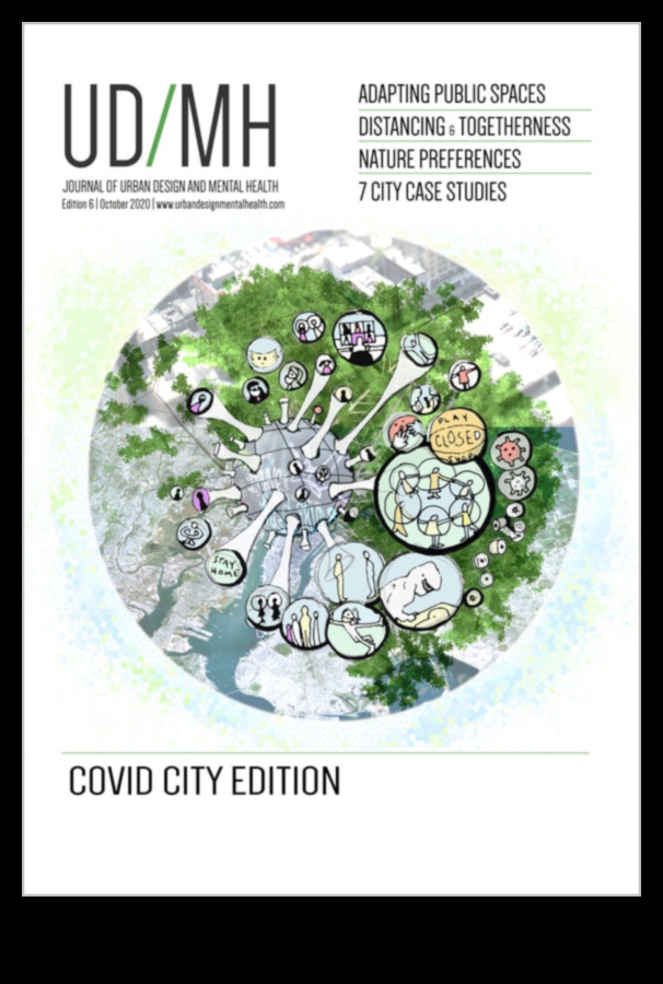 How do urban landscapes impact the mental health of residents?