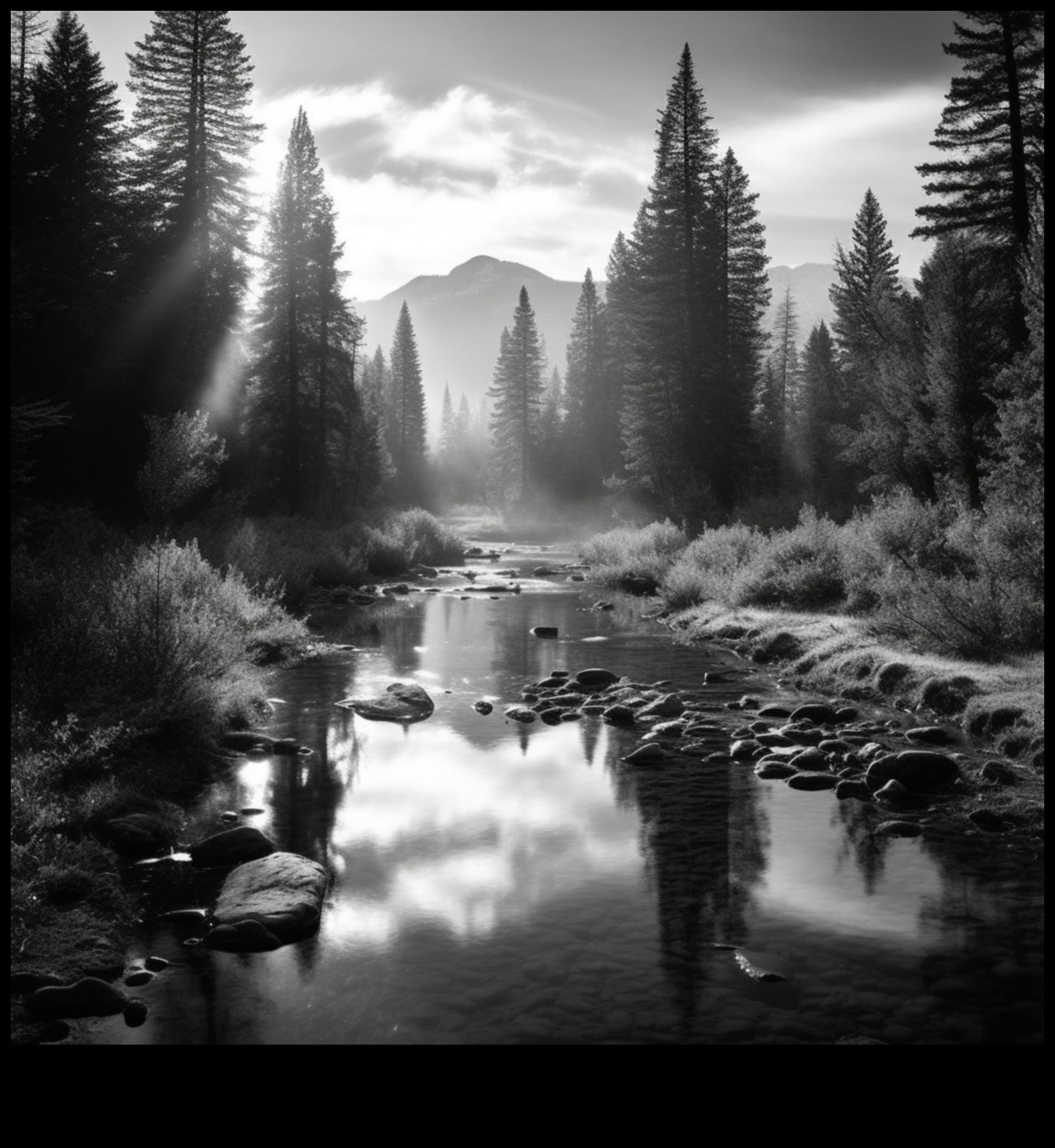 Tranquil Reflections: Drawing the Essence of Stillness