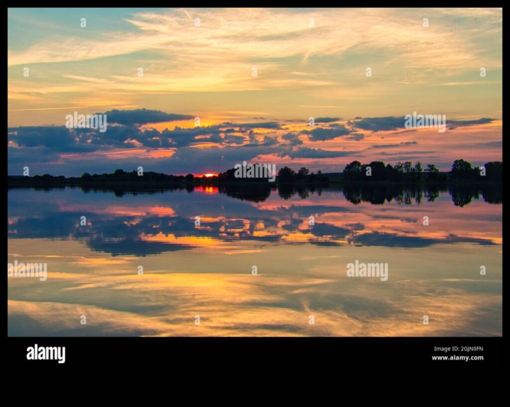 Tranquility Reflected on a Lake 1