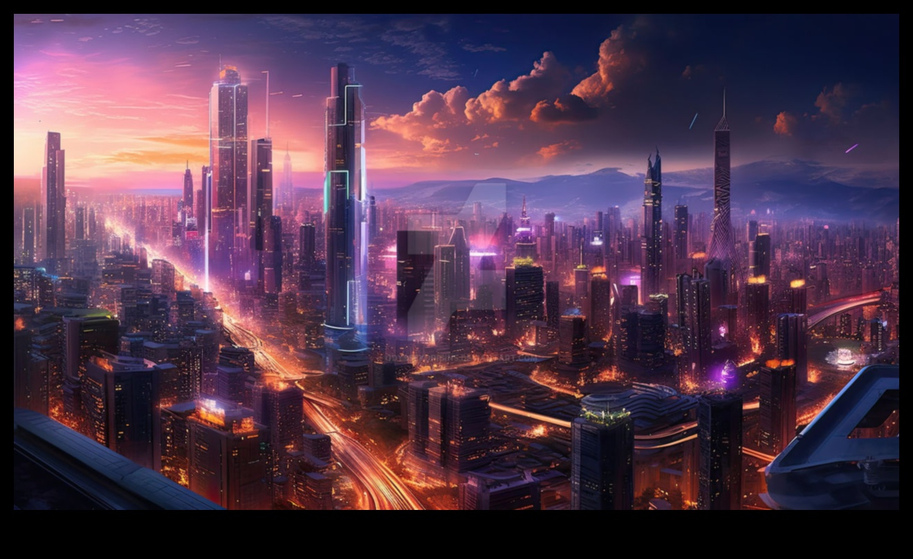 City Skylines: Twilight Perspectives Beyond Imagination