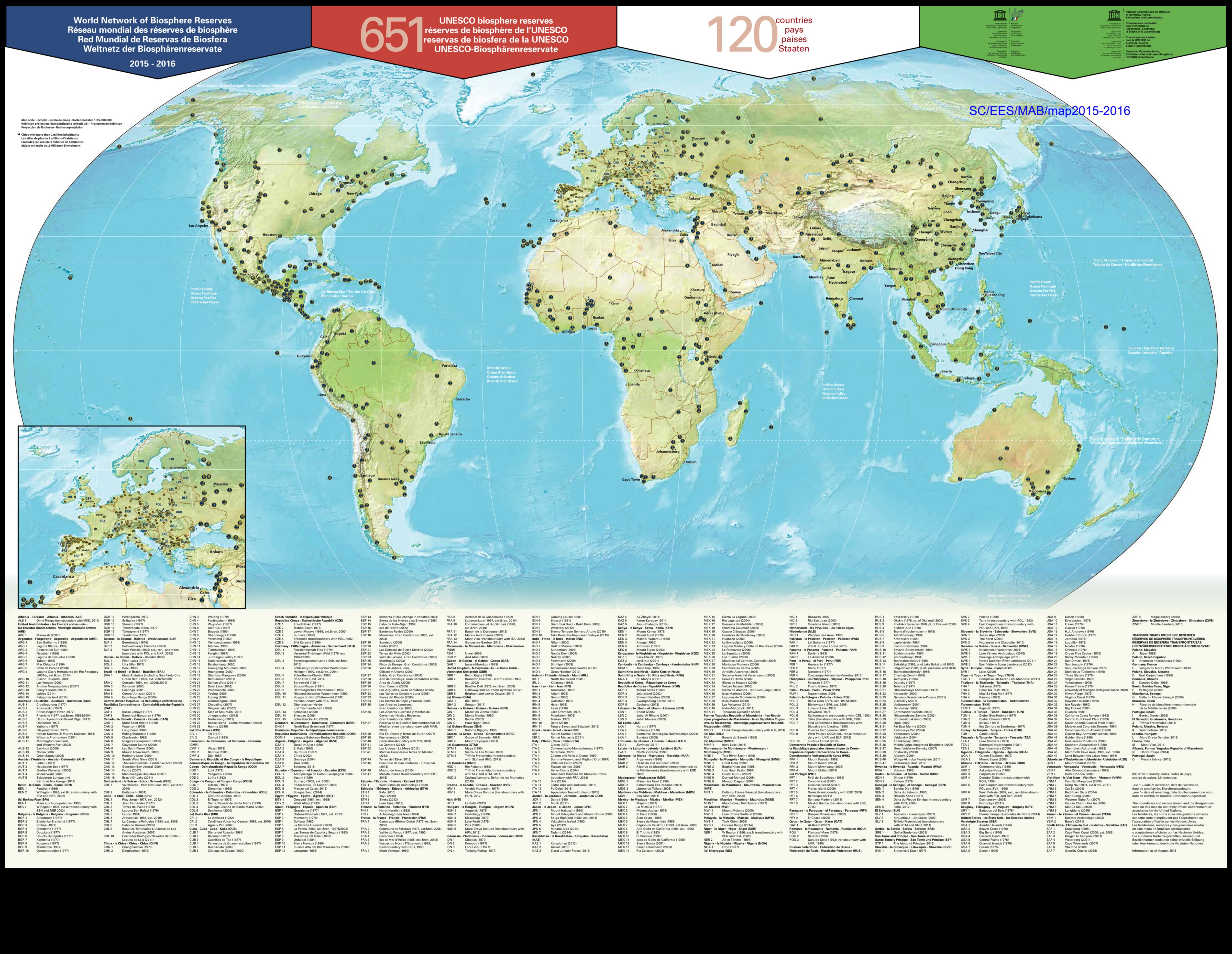 Why are certain landscapes protected as UNESCO World Heritage Sites?