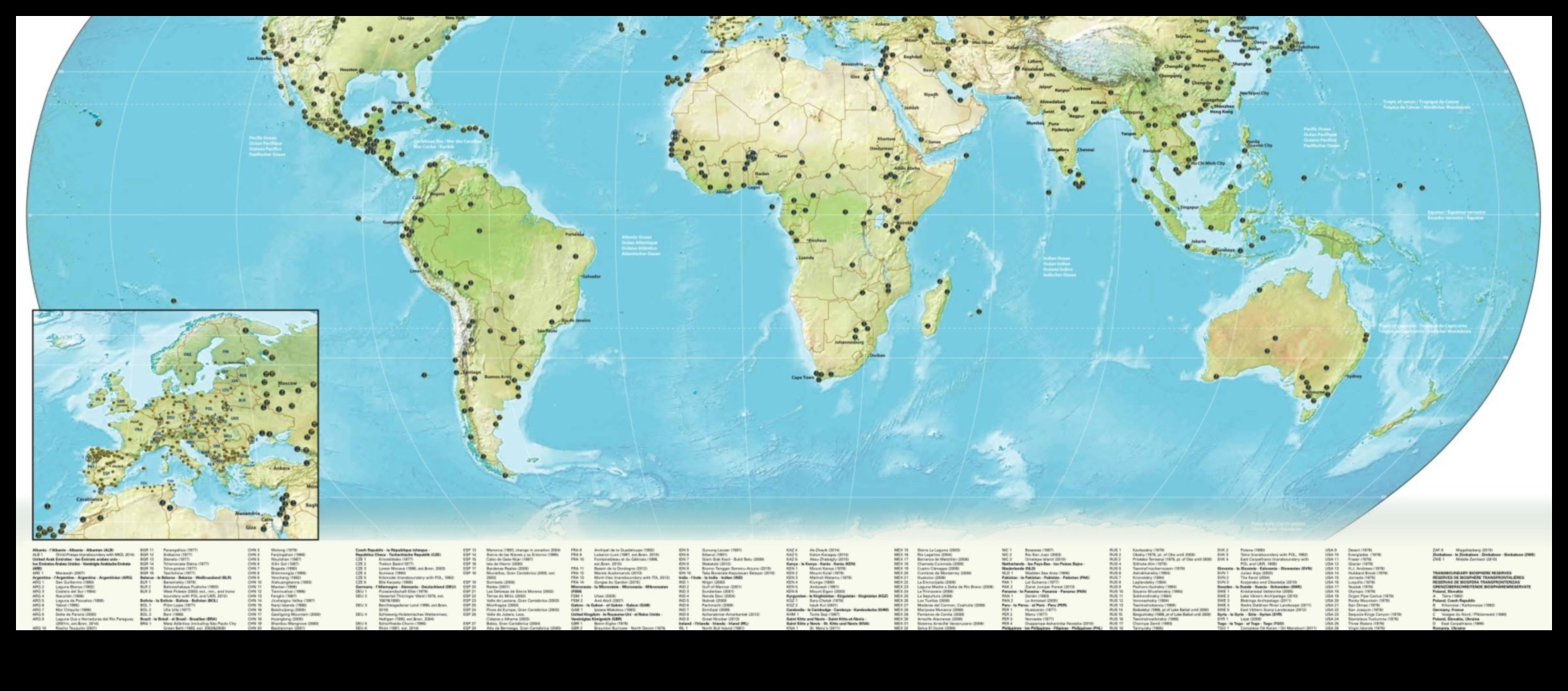 Why are certain landscapes protected as UNESCO World Heritage Sites?