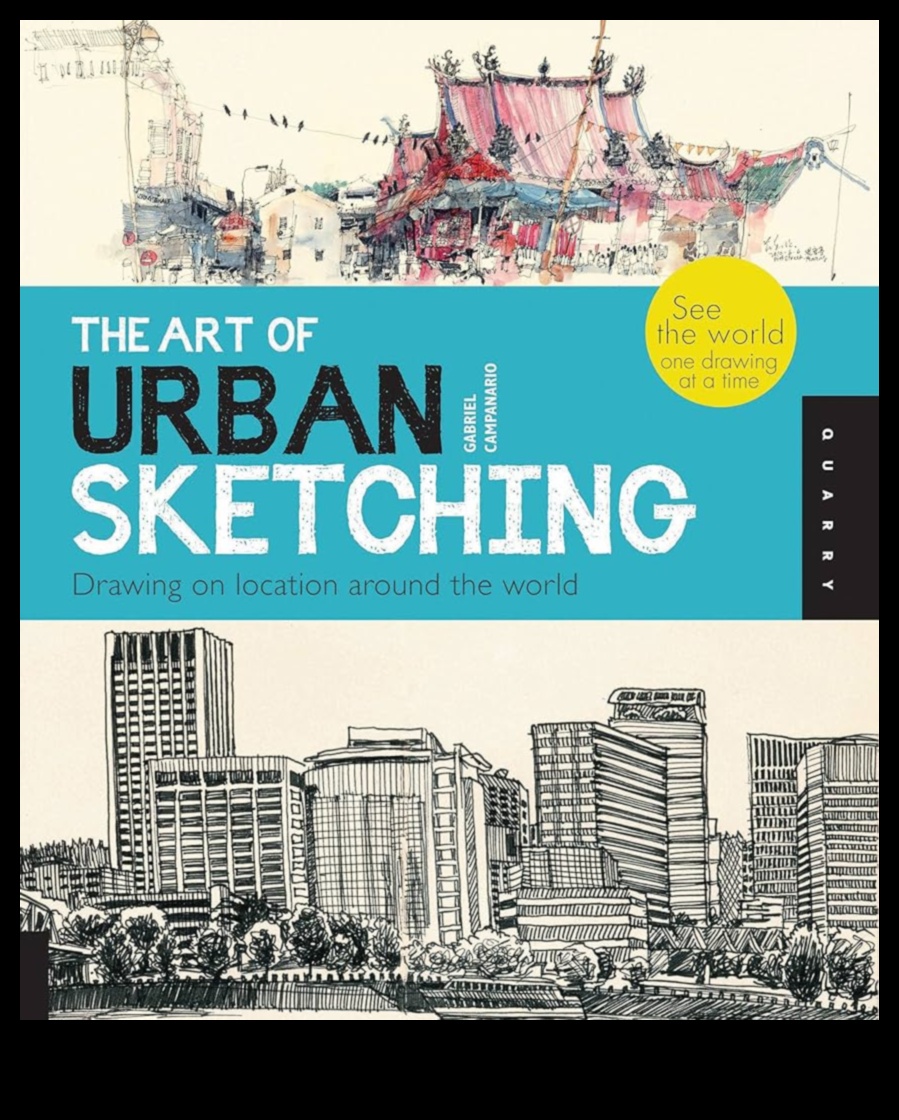 Urban Impressions: Sketching the Atmosphere and Essence of City Life