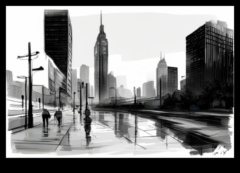 Urban Impressions: Sketching the Atmosphere and Essence of City Life