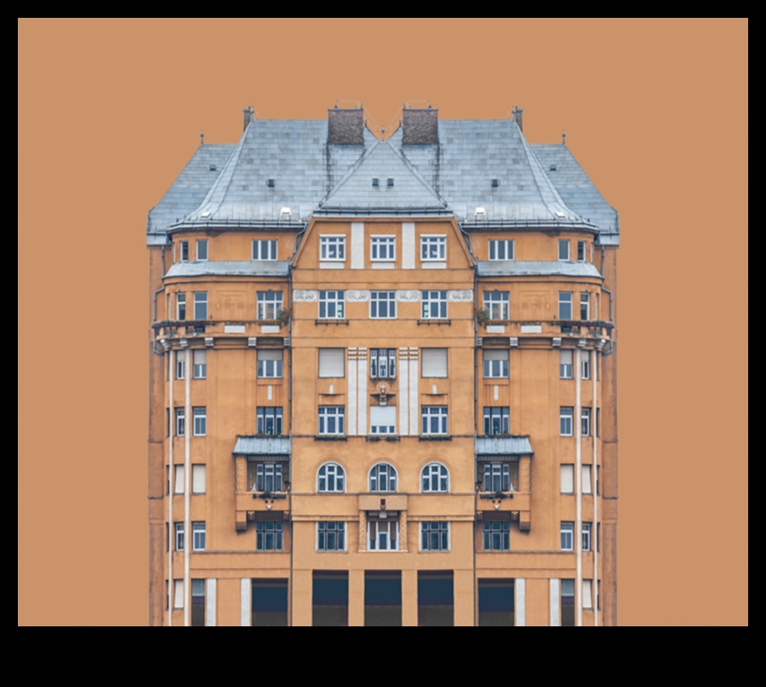 Urban Symmetry: Exploring Balance in Cityscape Drawings