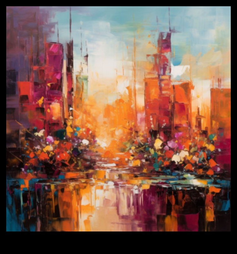 Urban Symphony: Capturing Cityscapes through Art