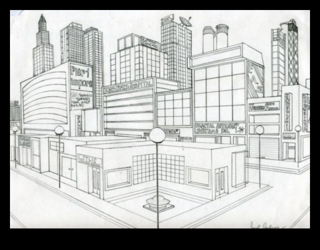 Urban Vistas: Creating Expansive Views and Perspectives in Cityscape Drawings
