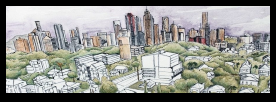 Urban Vistas: Creating Expansive Views in Cityscape Drawings