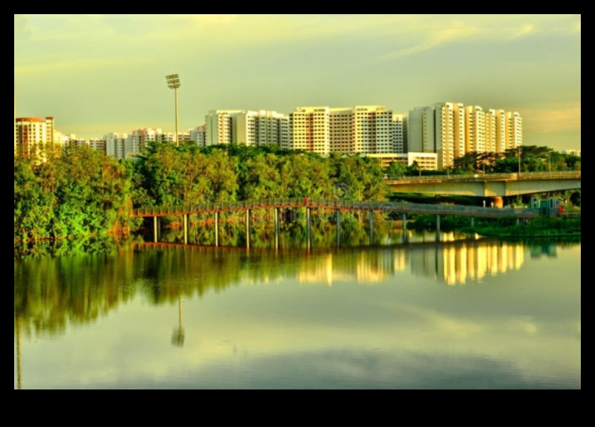 What role do urban wetlands play in enhancing city landscapes?