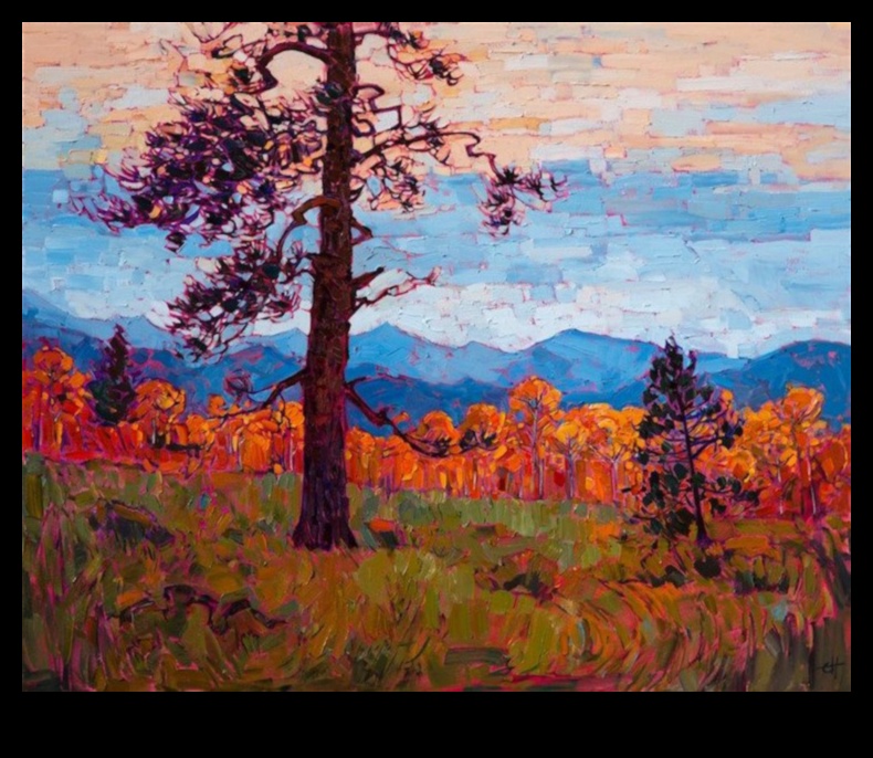 Nature's Palette: Vibrant Colors in Landscape Paintings