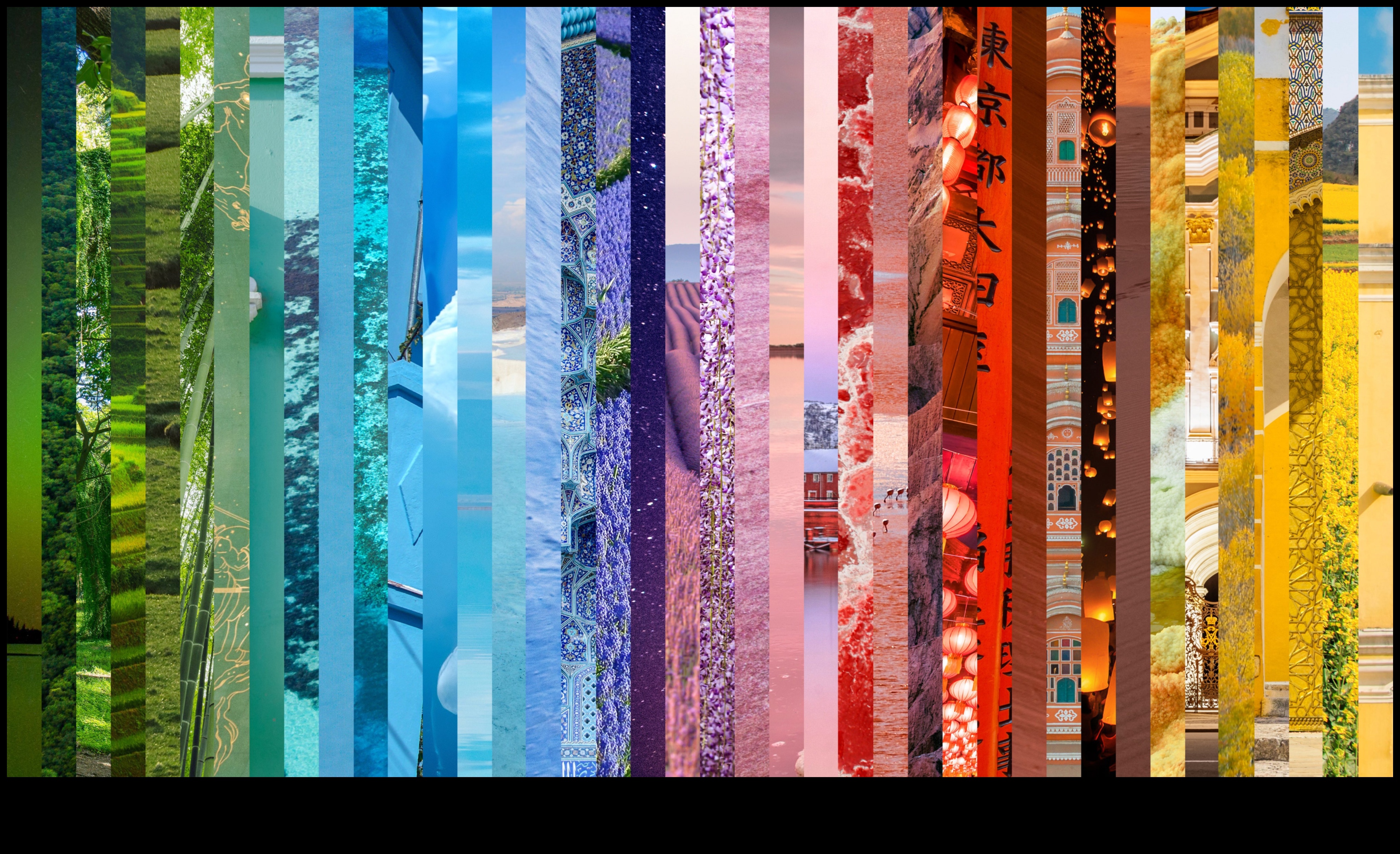 Vivid Perspectives: Exploring Earth's Colorful and Dynamic Landscapes