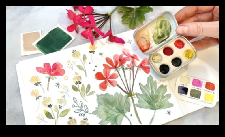 Watercolor Symphony: Crafting Harmonious Compositions with Pencils