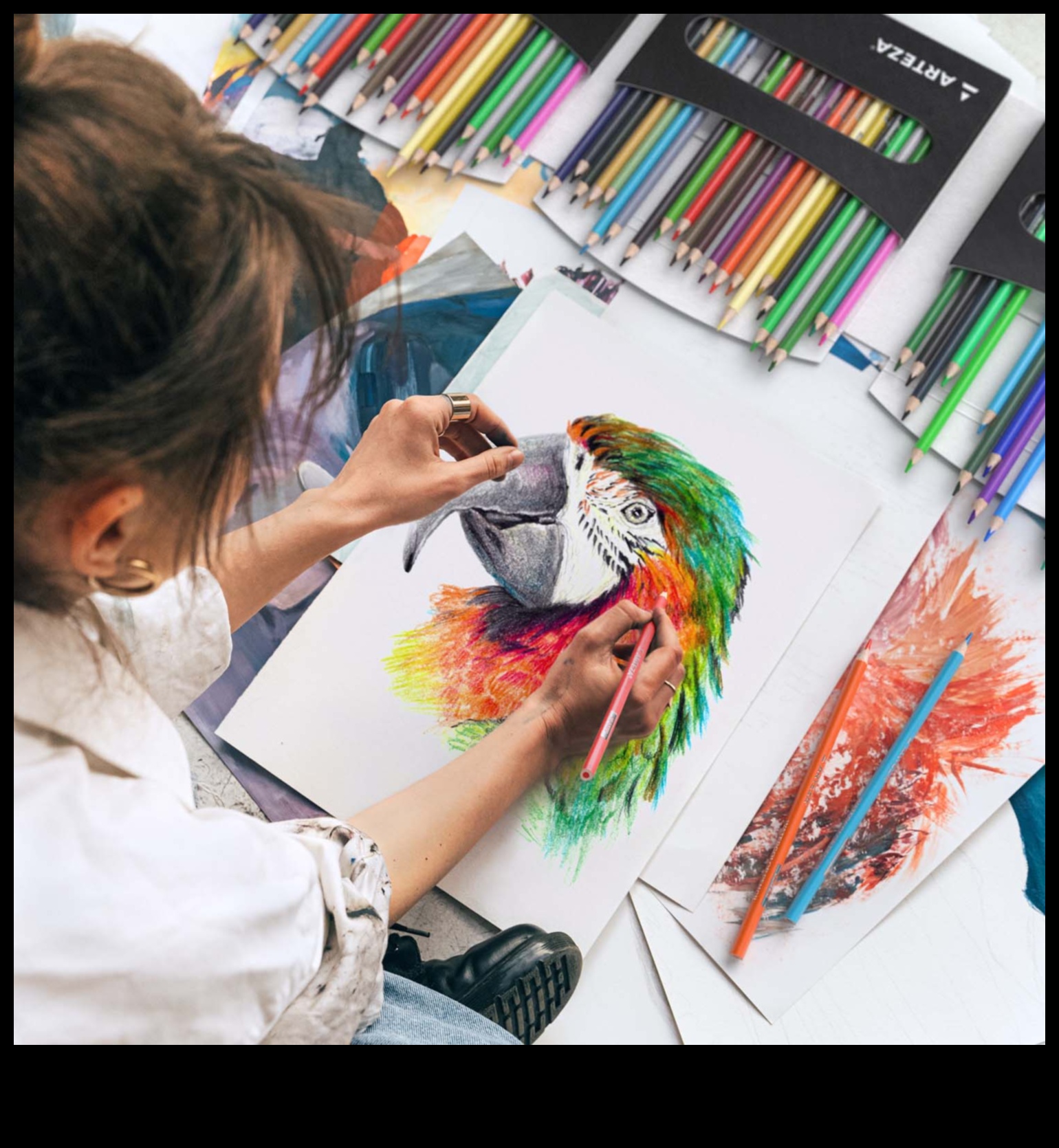 Nature's Palette: Capturing Flora and Fauna with Watercolor Pencils