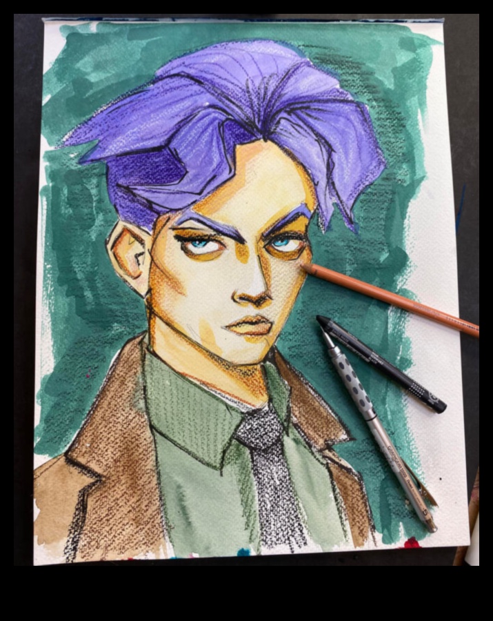 Watercolor Pencil Portraiture: Conveying Personality with Hues