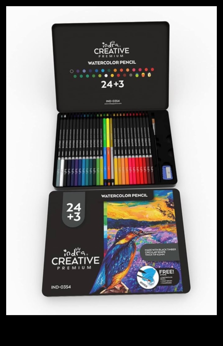 Drawing with Aqueous Hues: Exploring Watercolor Pencils