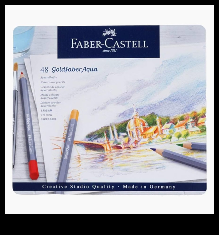 Drawing with Aqueous Hues: Exploring Watercolor Pencils