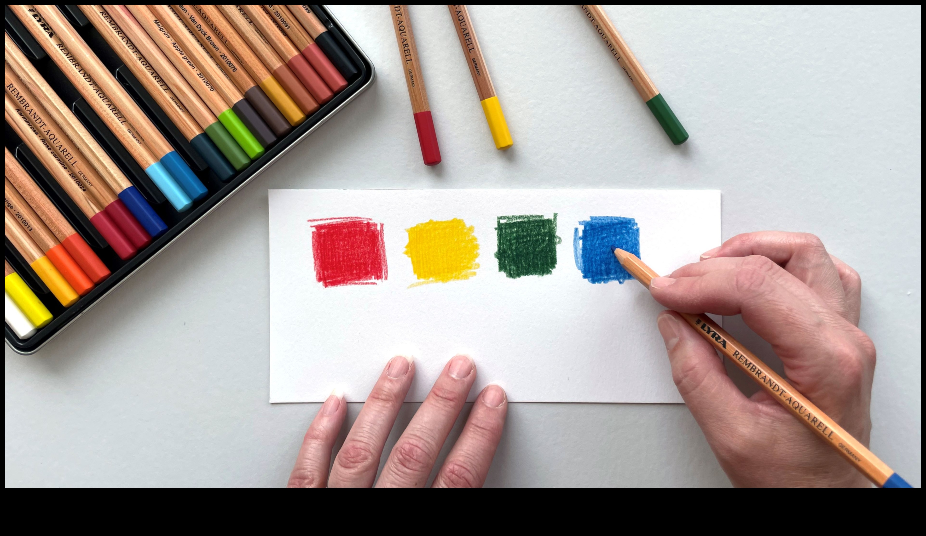 Drawing with Aqueous Hues: Exploring Watercolor Pencils