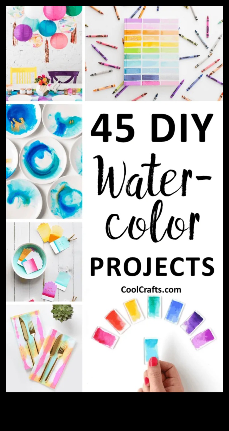 Crafting with Watercolor Powder: Achieving Unique and Subtle Effects