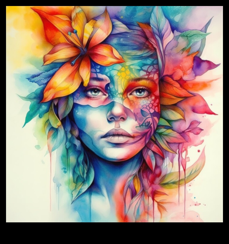 Watercolor and Ink Fusion: Exploring Dynamic Combinations