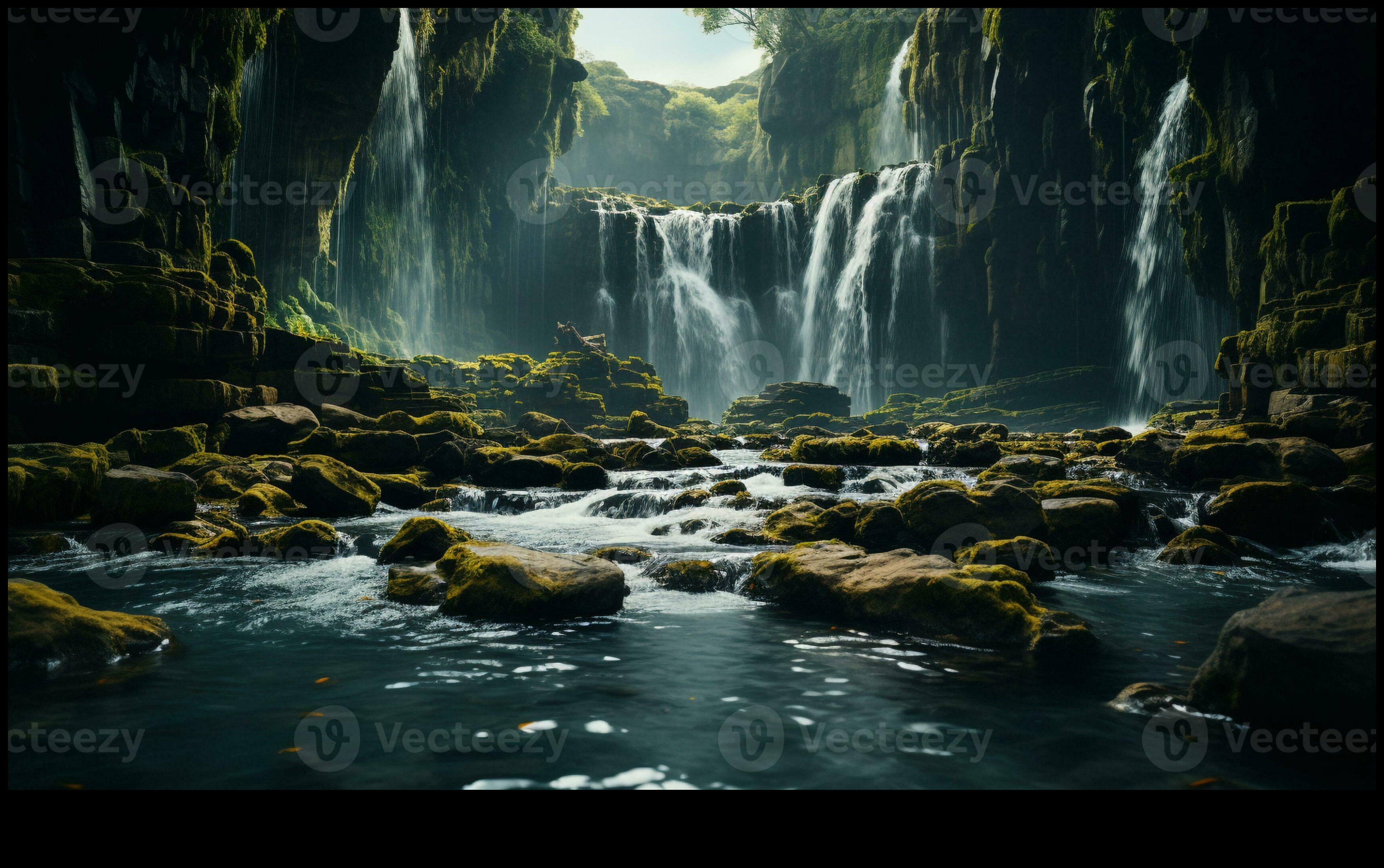 Waterfall Wonders: Nature's Dynamic Displays in Different Settings