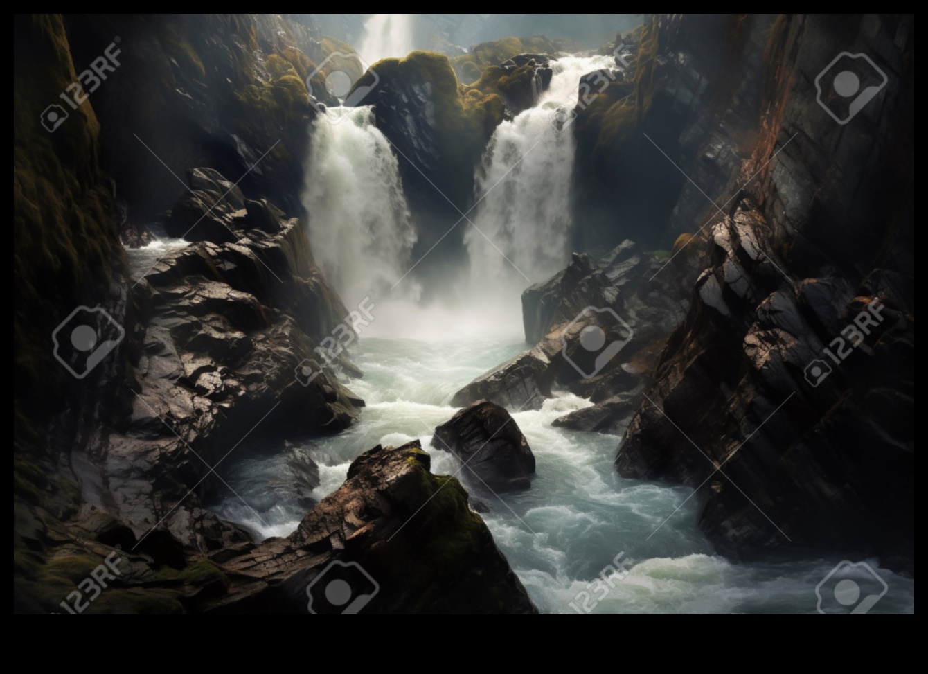 Waterfall Wonders: Nature's Dynamic Displays in Different Settings