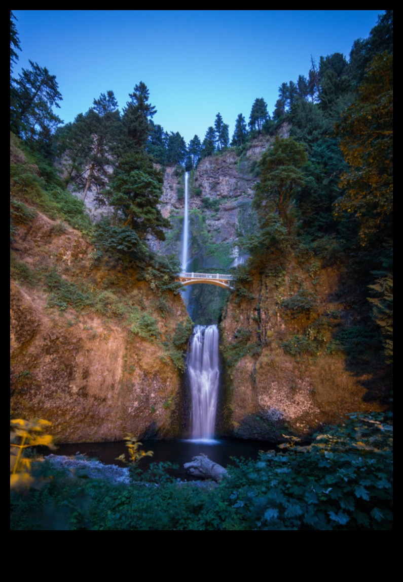 What role do waterfalls play in shaping the aesthetics of natural landscapes?