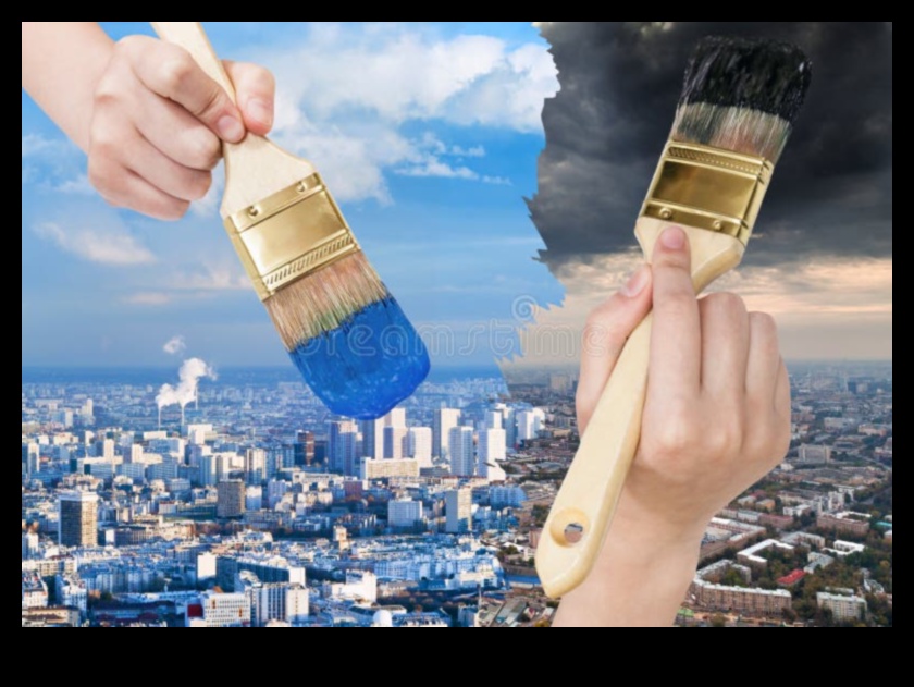 How do different weather conditions affect the perception of landscapes?