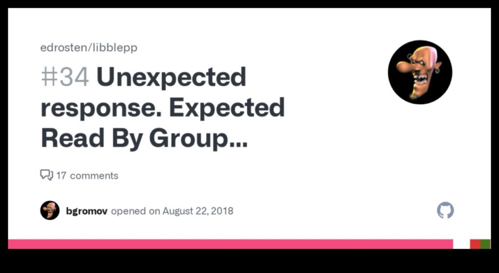 When the Unexpected Response is Expected 1