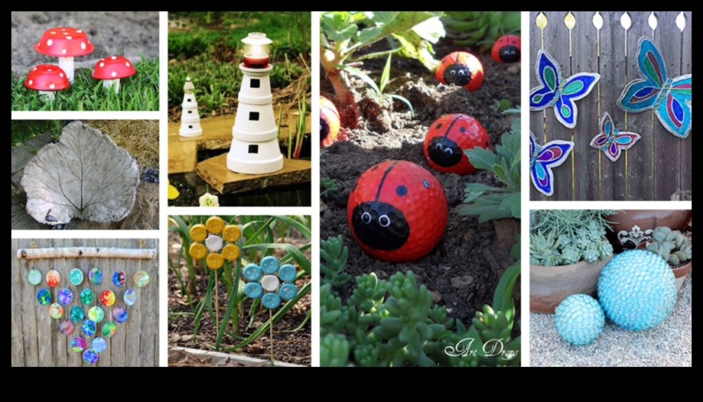 Whimsical Charm Add a Touch of Art to Your Garden Haven 1