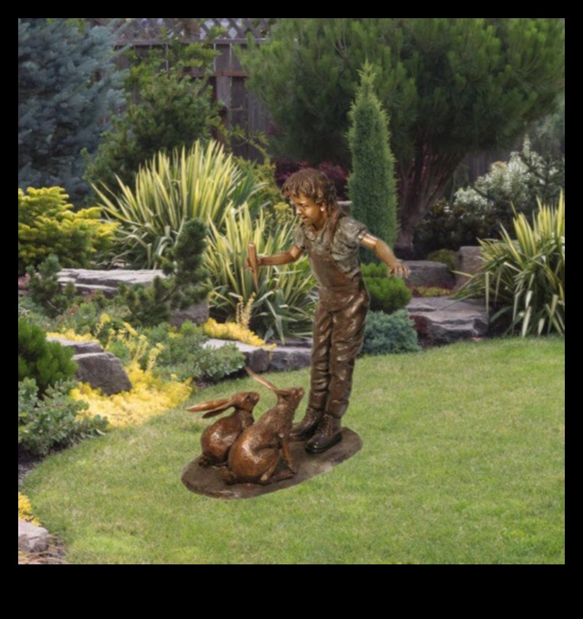 Whimsical Charm: Infuse Your Garden Haven with Art