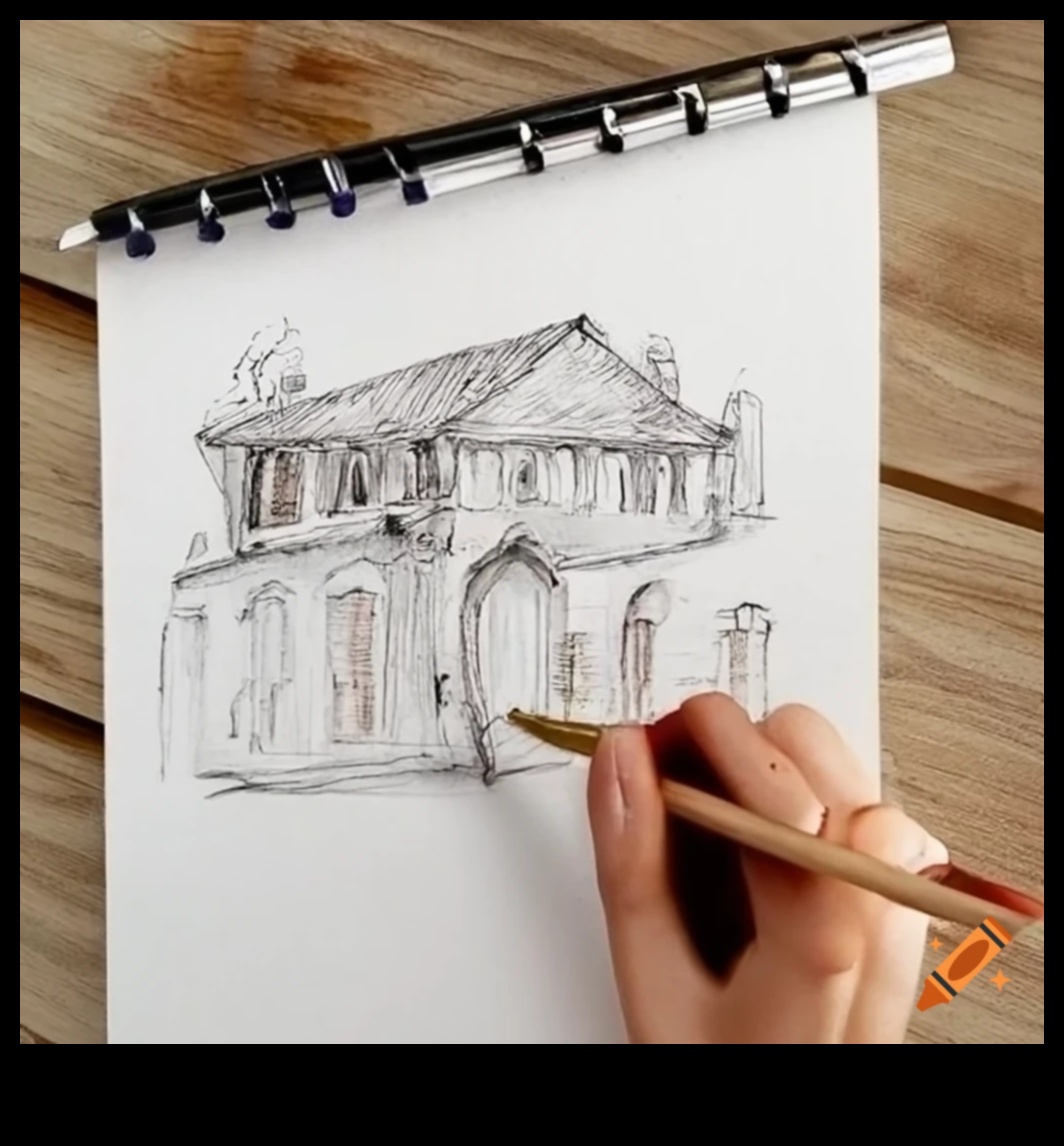 Whimsy and Wonder: Crafting Surreal Scenes with Pencil