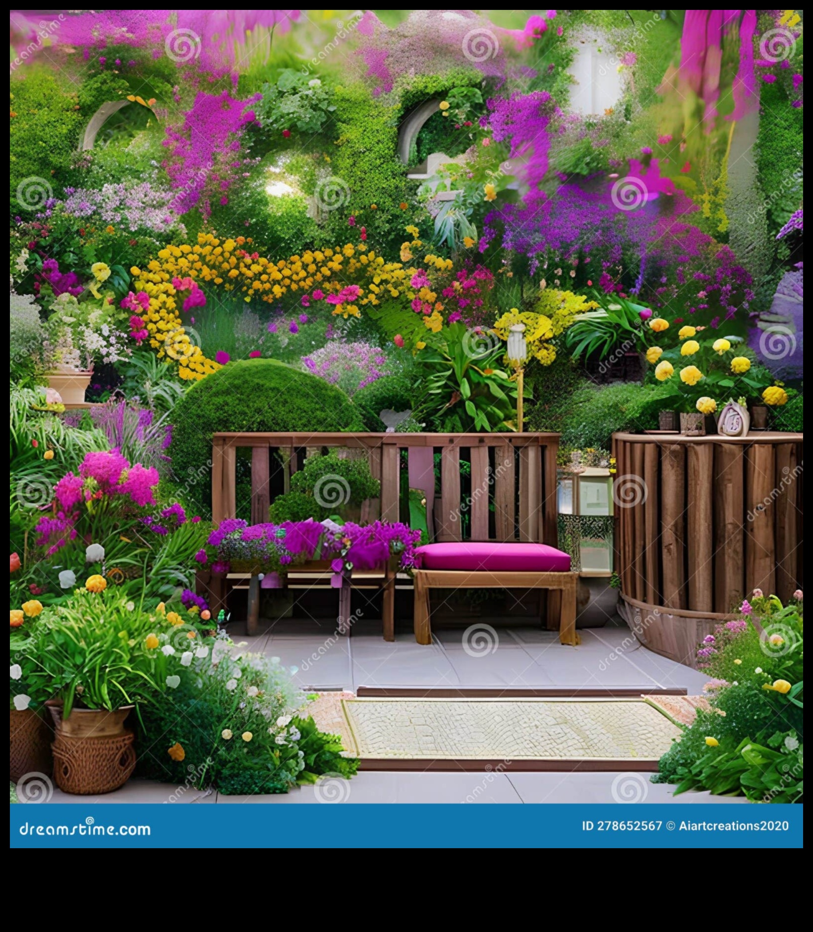 Charming Outdoor Spaces with Enchanting Botanical Designs