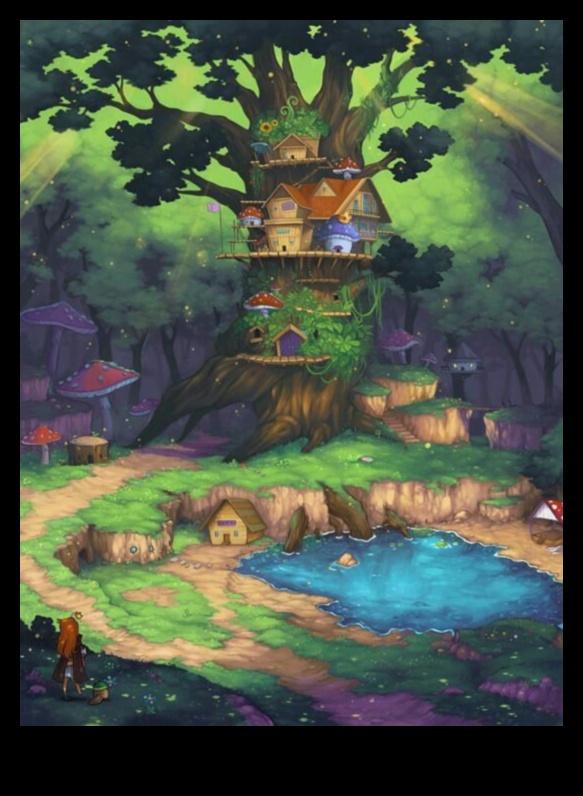 Whimsical Worlds: Crafting Fantasy Landscapes in Manga