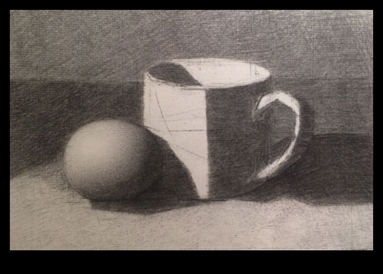 Whispering Shadows: Creating Atmosphere in Still Life Drawings
